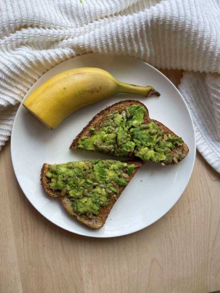 Peanut Butter Avocado Toast - The Heart Dietitian