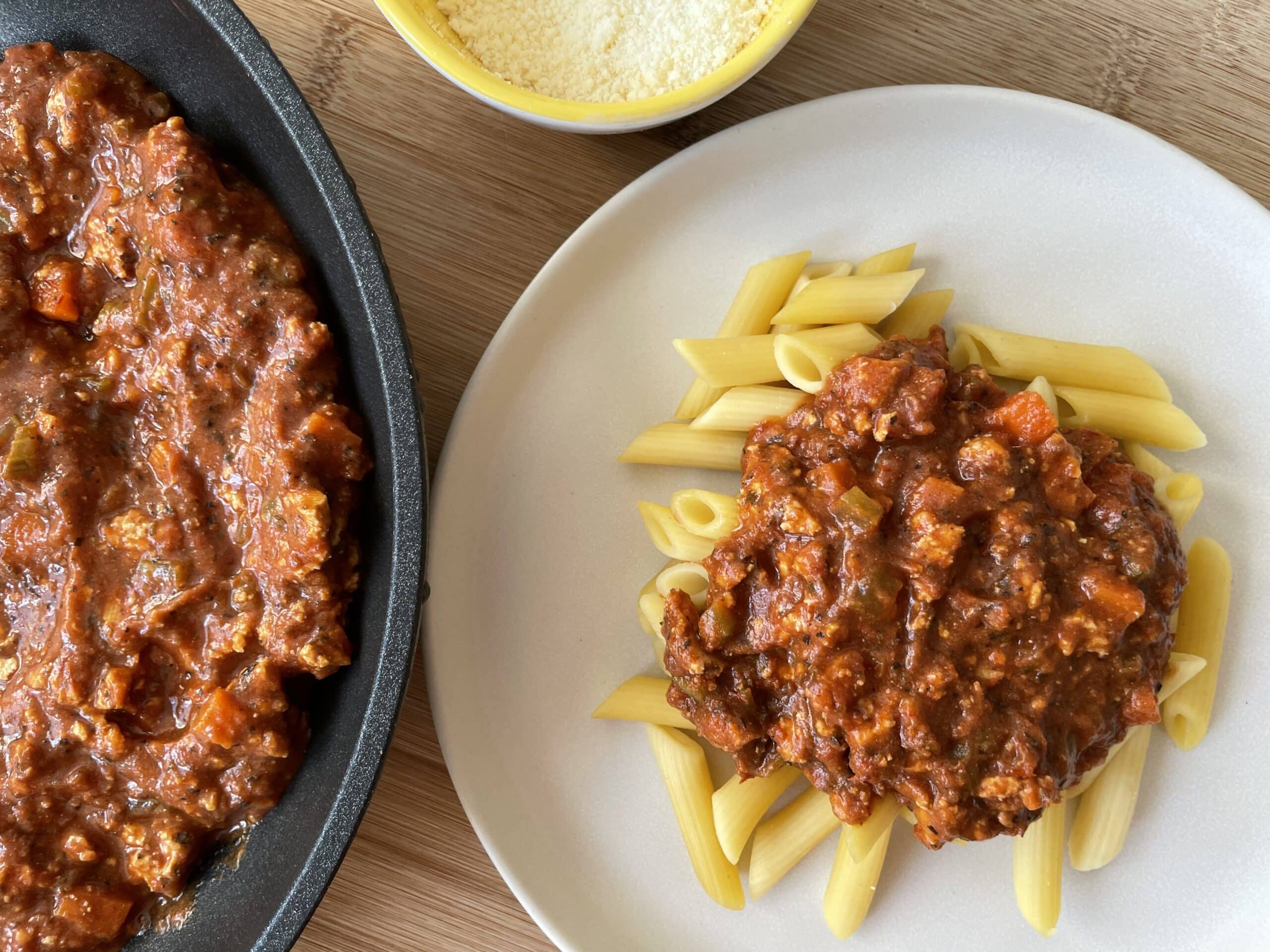 Tofu Bolognese A One Pot Meal The Heart Dietitian