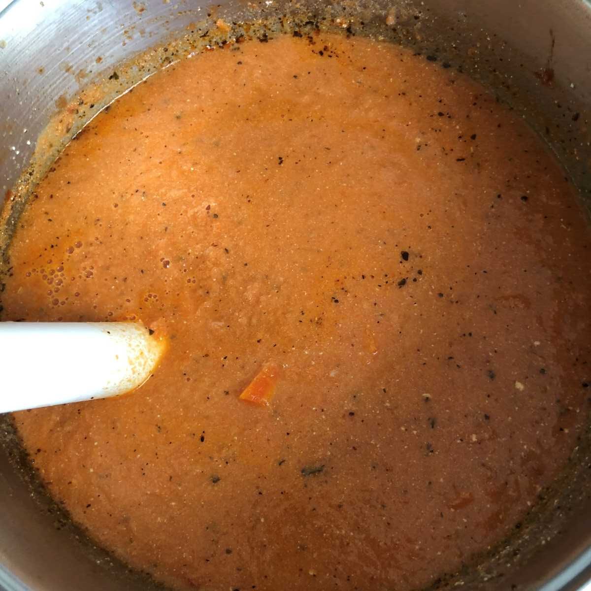 Protein Tomato Soup - The Heart Dietitian